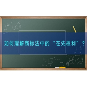 如何理解商标法中的“在先权利”？