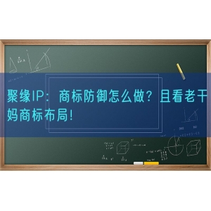 聚缘知产：商标防御怎么做？且看老干妈商标布局！