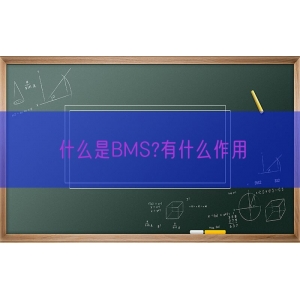 什么是BMS?有什么作用